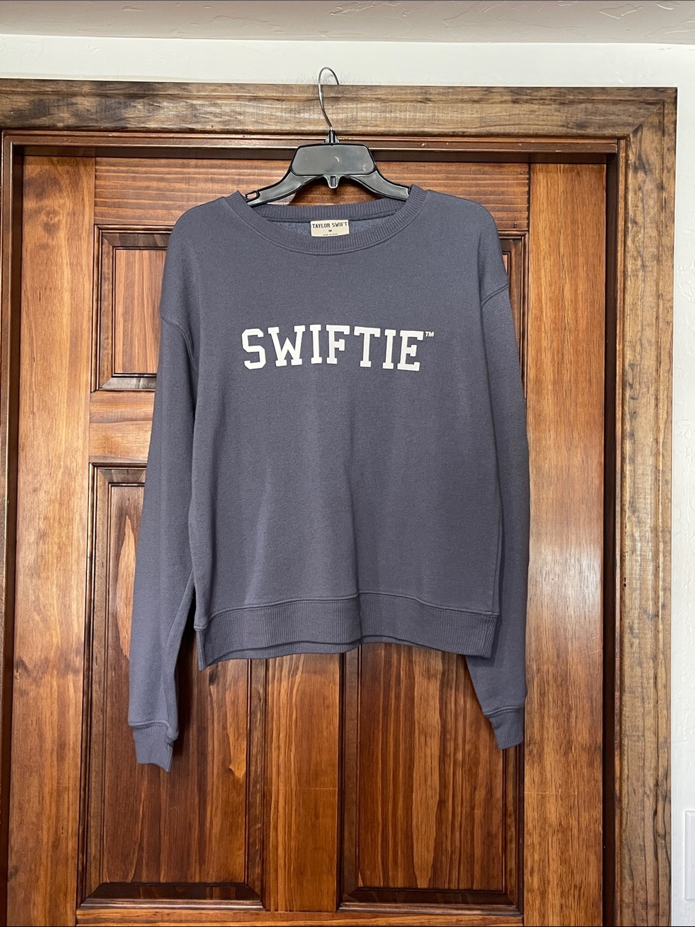 Taylor Swift Swiftie Crewneck Sweatshirt - Charcoal